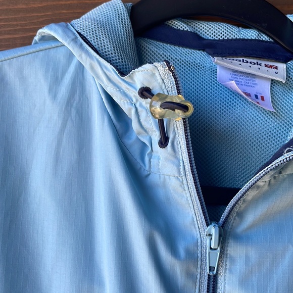 Rare Reebok classic track jacket light blue and navy. Union Jack Reebok. - Picture 10 of 10